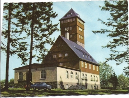 Cpsm Bärenstein/ Erzgeb, Berggasthaus, Vieille Voiture - Baerenstein