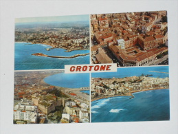 CROTONE - Vedute Aeree Della Città - Quattro Vedute - Crotone