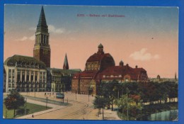 Deutschland; Kiel; Rathaus Und Stadttheater; Schiffspost - Kiel