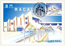 MACAO CARTE Maximum  NUM.YVERT 957 ARCHITECTURE MODERNE - Cartes-maximum