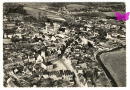 La France Vue Du Ciel...PLANCOET - Place De La Mairie Et Vue Générale - Plancoët