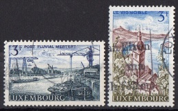 LUXEMBOURG  N°708/709__ OBL VOIR SCAN - Oblitérés