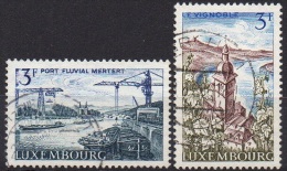 LUXEMBOURG  N°708/709__ OBL VOIR SCAN - Used Stamps