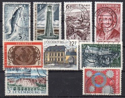 LUXEMBOURG  LOT  OBL VOIR SCAN - Collections