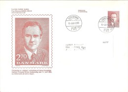 DENMARK #  LETTER  FROM YEAR 1984 - Postal Stationery