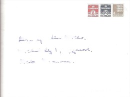 DENMARK #  LETTER  FROM YEAR 1969 - Interi Postali