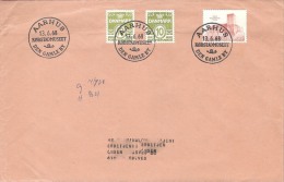 DENMARK #  LETTER  FROM YEAR 1968 - Interi Postali