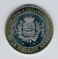 10 Euro Temporaire Precurseur LE HAVRE  1996, RRRR, BI-Metall, Nr. 373 - Euro Van De Steden