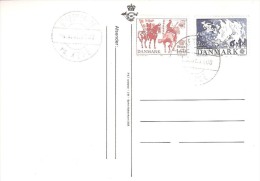 DENMARK #  POSTCARD  FROM YEAR 1981 - Postal Stationery