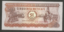 [NC] REPUBLICA POPULAR De MOCAMBIQUE - 50 METICAIS (16 - 6 - 1980) - Moçambique