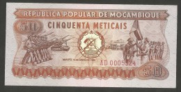 [NC] REPUBLICA POPULAR De MOCAMBIQUE - 50 METICAIS (16 - 6 - 1980) - Mozambique