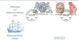 SWEDEN   #  LETTER FROM YEAR 1983 STAMPS FROM YEAR 1969 - Postwaardestukken