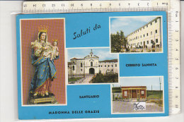 PO2653C# BENEVENTO - CERRETO SANNITA - SANTUARIO MADONNA DELLE GRAZIE - ASILO E NOVIZIATO CAPPUCCINI  VG - Benevento