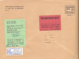 ICELAND #   LETTER - Enteros Postales
