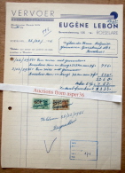 Vervoer Eugène Lebon, Beverensteenweg, Roeselare 1956 - 1950 - ...