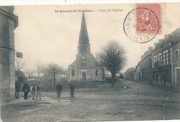 SAINT AMAND DE VENDOME - Place De L'Eglise - Saint Amand Longpre