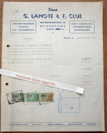 Sanitair, Firma G. Lamote & F. Clue, Beverensteenweg, Roeselare 1956 - 1950 - ...