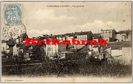 *CARTE POSTALE CARRIERES SUR SEINE / VUE GENERALE  - Carrières St Denis Seine Et Oise Yvelines France - Carrières-sur-Seine