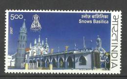 INDIA, 2007, 425th Anniversary Of Our Lady Of Snows, Shrine Basilica, MNH, (**) - Nuevos