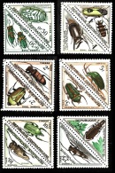 Republique Centrafricaine - Taxe  1 à 12 - Insectes  - NEUFS** - Central African Republic
