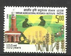 INDIA, 2006, 100 Years Of Indian Agricultural Research Institute, (IRAI), MNH, (**) - Nuevos