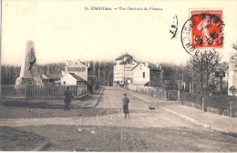 92 CHATILLON  VUE GENERALE DU PLATEAU 1909 - Châtillon
