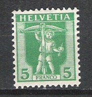 Suisse - 1907/17 - Y&T 115 - Neuf * - Unused Stamps
