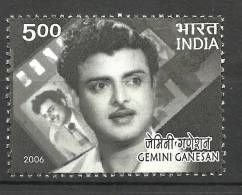 INDIA, 2006, Ramaswamy (Gemini) Ganesan, (Film Actor),  MNH, (**) - Ungebraucht