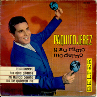 " Paquito De Jerez. Tus Ojos Gitanos " Disque Vinyle 45 Tours - Otros - Canción Española