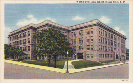 Washington High School Sioux Falls South Dakota Curteich - Sioux Falls
