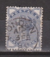 Engeland United Kingdom, Great Britain, Angleterre, Queen Victoria, SG 187, Y&T 76, MICHEL 72 Used Special Cancel - Used Stamps