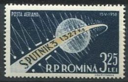 122 ROUMANIE 1958 - Espace Spoutnik III (Yvert A 87) Neuf ** (MNH) Sans Trace De Charniere - Neufs