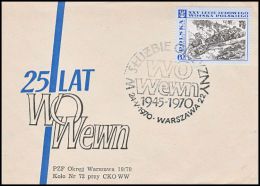 Poland 1970, Cover W./ Special Postmark Warsawa - Lettres & Documents