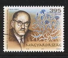 HUNGARY-2013.SPECIMEN - Miklos Ujvarosi Botanist And Cornflower(flower) Mi:5598. - Used Stamps