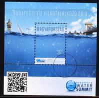 HUNGARY-2013. - SPECIMEN - Budapest Water Summit With QR Code - Essais, épreuves & Réimpressions