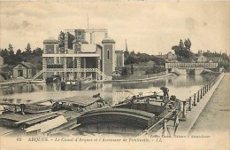 Nov13 64 : Arques  -  Canal D´Arques  -  Ascenceur De Fontinette - Arques