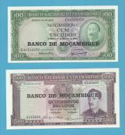 MOZAMBIQUE - 100 + 500 ESCUDOS - ND ( 1976 ) - UNC. - Mozambique