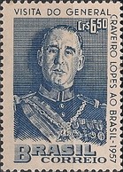 BRAZIL - VISIT OF GENERAL FRANCISCO H. CRAVEIRO LOPES, PRESIDENT OF PORTUGAL 1957 - MNH - Unused Stamps