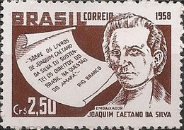 BRAZIL - JOAQUIM CAETANO DA SILVA (1810-1873), SCIENTIST AND HISTORIAN 1958 - MNH - Unused Stamps