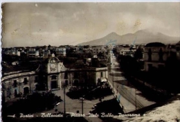 Portici - Bellavista - Piazza Italo Babbo Panorama - Formato Grande Viaggiata - S - Portici