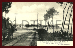 PONTEVEDRA - MARIM - LUGAR DE LOS PLACERES - CAMINO DE HIERRO- 1910 PC - Pontevedra