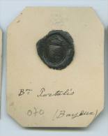 CACHET HISTORIQUE EN CIRE  - Sigillographie - SCEAUX - 070 Baron Portalis (Bayeux) - Seals