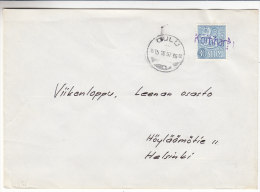 Finlande - Lettre De 1957  - Avec Griffe Koitiharp ..  ?? - Oblitération Oulo - Cartas & Documentos