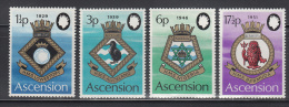 Ascension  Scott No. 156-59  Unused Hinged  Year  1972 - Ascension (Ile De L')