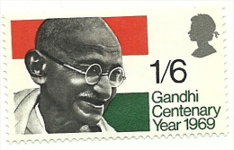 1969 - Gran Bretagna 574 Gandhi, - Mahatma Gandhi