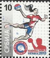 SRB 2013-ZZ EHF EURO WOMAN HANDBALL , SERBIA, 1 X 1v, MNH - Handball