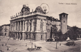 TORINO  /   Palazzo Madama _ Viaggiata 1917 - Palazzo Madama