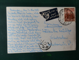 38/519   CP  TO  GERMANY - Lettres & Documents