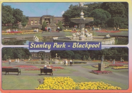 BT18409 Stanley Park Blackpool   2 Scans - Blackpool