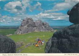 BT18440 Haytor Dartmoor National Park Devon    2 Scans - Dartmoor